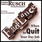 When to Quit Your Day Job: A Freelancer's Survival Guide Short Book