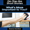 What's More Important to You?: On-The-Go Short Stories
