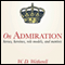 On Admiration: Heros, Heroines, Role Models, and Mentors