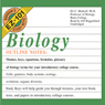 Barron's EZ-101 Study Keys: Biology, Second Edition