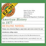 American History to 1877: Barron's EZ-101 Study Keys