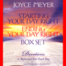 Starting Your Day Right/Ending Your Day Right Box Set: Devotions to Begin and End Each Day