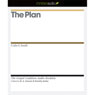 The Plan