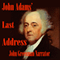John Adams' Last Address