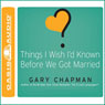 Things I Wish I'd Known Before We Got Married