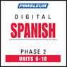 Spanish Phase 1, Unit 06-10: Learn to Speak and Understand Spanish with Pimsleur Language Programs