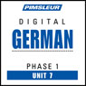German Phase 1, Unit 07: Learn to Speak and Understand German with Pimsleur Language Programs