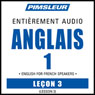 ESL French Phase 1, Unit 03: Learn to Speak and Understand English as a Second Language with Pimsleur Language Programs