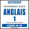 ESL French Phase 1, Unit 16-20: Learn to Speak and Understand English as a Second Language with Pimsleur Language Programs