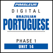 ESL Port (Braz) Phase 1, Unit 14: Learn to Speak and Understand English as a Second Language with Pimsleur Language Programs