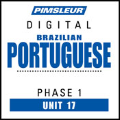 ESL Port (Braz) Phase 1, Unit 17: Learn to Speak and Understand English as a Second Language with Pimsleur Language Programs