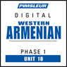 Armenian (West) Phase 1, Unit 10: Learn to Speak and Understand Western Armenian with Pimsleur Language Programs