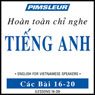 ESL Vietnamese Phase 1, Unit 16-20: Learn to Speak and Understand English as a Second Language with Pimsleur Language Programs