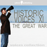 Historic Voices XI: The Great War