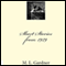 Short Stories from 1929 (Unabridged) audio book by M. L. Gardner