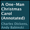 A One-Man Christmas Carol (Annotated) audio book by Charles Dickens, Andy Babinski