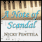 A Note of Scandal (Unabridged) audio book by Nicky Penttila