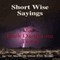 Short Wise Sayings for Dark Dangerous Times (Unabridged) audio book by Dr. Martin W. Oliver