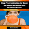 Stop Procrastinating for Good: Self-Hypnosis with Binaural Beats and Subliminal Messages audio book by Zhanna Hamilton