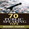 70 Public Speaking Tips (Unabridged) audio book by Boomy Tokan