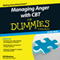Managing Anger with CBT for Dummies (Unabridged) audio book by Gillian Bloxham