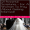 21 Powerful Scriptures: For a Woman to Pray about Getting Married! (Unabridged) audio book by Boomy Tokan