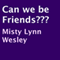 Can We Be Friends??? (Unabridged) audio book by Misty Lynn Wesley