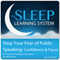 Stop Your Fear of Public Speaking: Confidence and Focus with Hypnosis, Meditation, Relaxation, and Affirmations: The Sleep Learning System (Unabridged) audio book by Joel Thielke