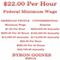 $22.00 Per Hour Federal Minimum Wage (Unabridged)