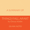 A Summary of Things Fall Apart by Chinua Achebe (Unabridged)