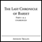 The Last Chronicle of Barset, Parts 1 & 2 (Unabridged) audio book by Anthony Trollope