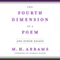 The Fourth Dimension of a Poem (Unabridged) audio book by M. H. Abrams
