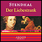 Der Liebestrank audio book by Stendhal