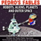 Pedro's Fables: Robots, Aliens, Planets, and Outer Space (Unabridged) audio book by Pedro Pablo Sacristn