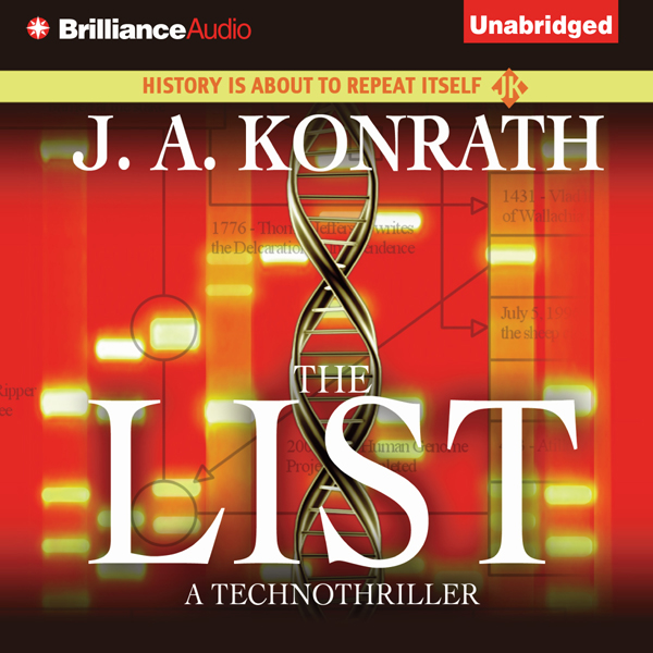 The List (Unabridged) audio book by J. A. Konrath
