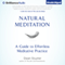 Natural Meditation: A Guide to Effortless Meditative Practice (Unabridged) audio book by Dean Sluyter