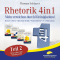 Rhetorik 4in1 - Teil 2. Mehr erreichen durch Kleinigkeiten (Besser wirken, Optimale Kritik, Prsentieren, 77 x Motivation) audio book by Thomas Schlayer
