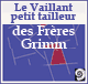 Le vaillant petit tailleur / Le loup et les sept chevreaux audio book by Jacob Grimm, Wilhelm Grimm