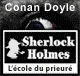 L'cole du prieur - Les enqutes de Sherlock Holmes audio book by Sir Arthur Conan Doyle
