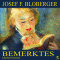 Bemerktes. Aphorismen audio book by Josef F. Bloberger