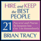 Hire and Keep the Best People: 21 Practical and Proven Techniques You Can Use Immediately (Unabridged) audio book by Brian Tracy