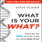 What is Your WHAT?: Discover the One Amazing Thing You Were Born to Do (Unabridged) audio book by Steve Olsher