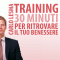 Training: 30 minuti per ritrovare il tuo benessere audio book by Carlo Lesma