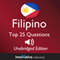 Learn Filipino: Top 25 Filipino Questions You Need to Know: Lessons 1-25 audio book by InnovativeLanguage.com