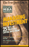 The New York Times Pocket MBA: Managing Investment: 25 Keys to Profitable Capital Investment (Unabridged) audio book by Robert Taggert, Ph.D.