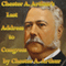 Chester A. Arthur's Last Address to Congress audio book by Chester Arthur