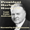 President Herbert Hoover's Last Public Address (Unabridged) audio book by Herbert Hoover