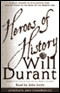 Heroes of History (Unabridged) audio book by Will Durant