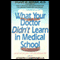 What Your Doctor Didn't Learn In Medical School: And What You Can Do About It audio book by Stuart M. Berger