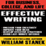 Effective Writing for Business, College, and Life (Unabridged) audio book by William Stanek